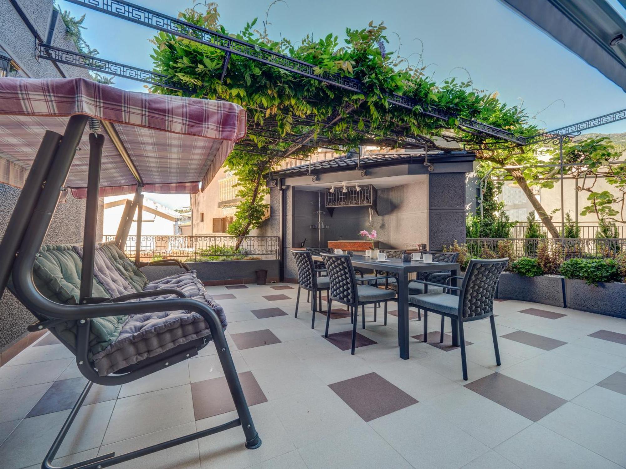 Apartments Cataleya Przno Свети-Стефан Экстерьер фото