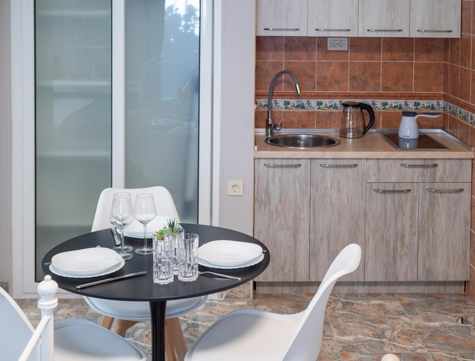 Apartments Cataleya Przno Свети-Стефан Экстерьер фото